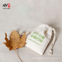 pure color custom logo printing cotton and linen bags